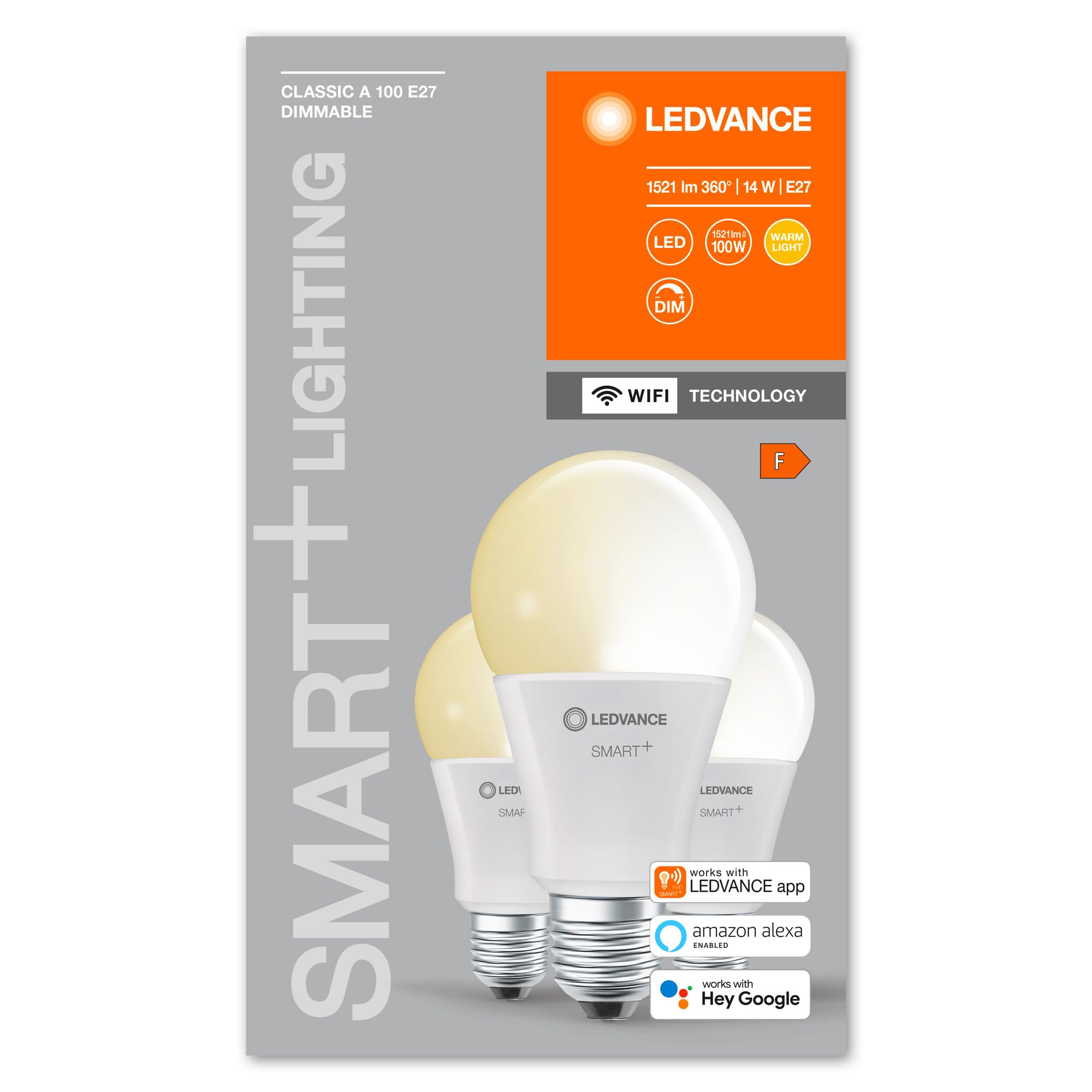 ledvance-smart-wifi-classic-dimmable-e27-led-lampe-warmwei-3er-pack image 4