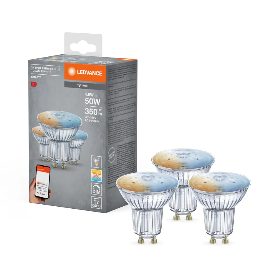 ledvance-smart-wifi-par16-led-spot-gu10-tunable-white-5w-50w-ersatz image 1