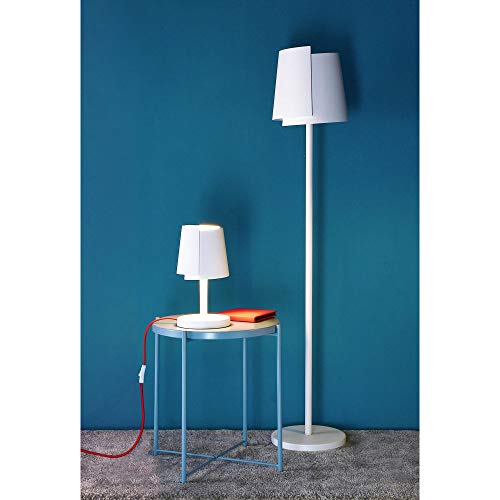 deko-light-twister-gips-tischleuchte-g9-max-25w-18-x-h-35-cm-wei-mit-rotem-kabel image 6