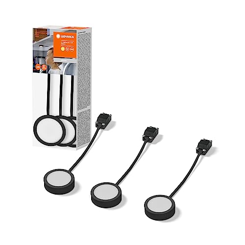 ledvance-schrank-unterbau-spotleuchten-3er-set-schwarz-65mm-3x3w-3000k image 6