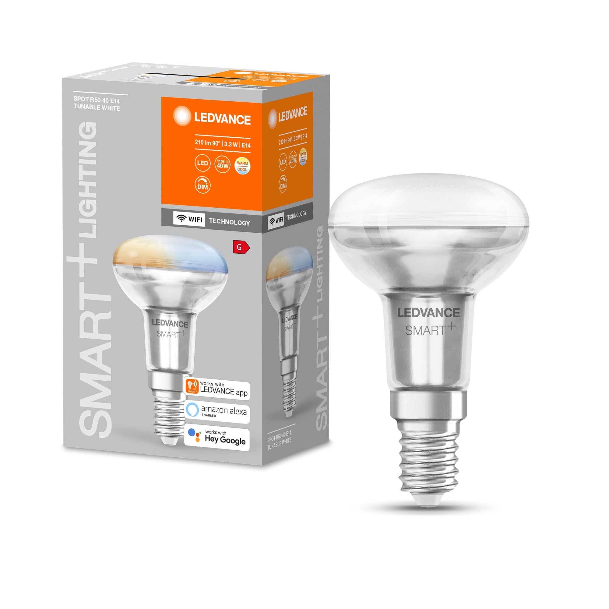 ledvance-e14-led-wifi-r50-spotlampe-rgbw-dimmbar-3-3w image 8