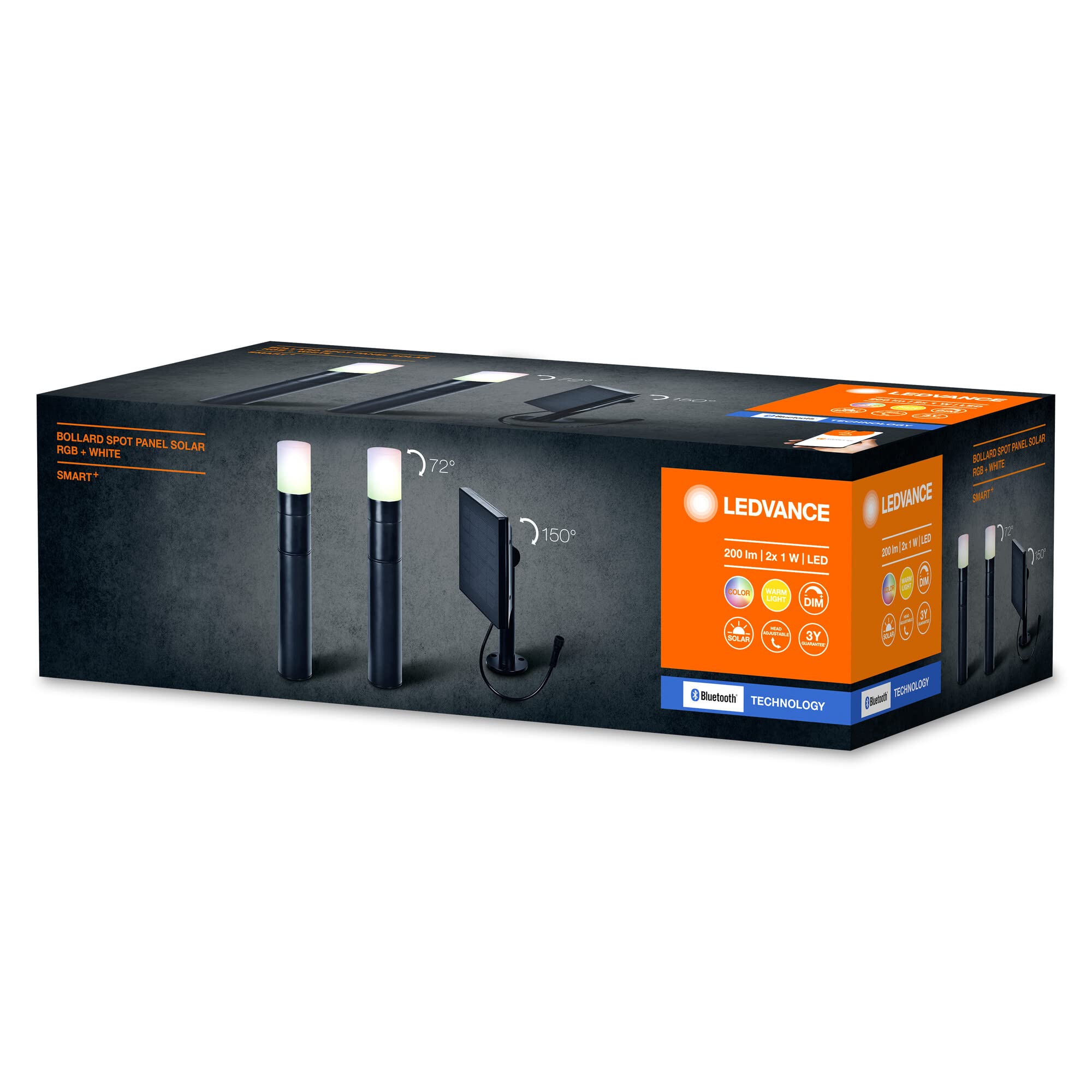 ledvance-smart-solar-spot-wegeleuchte-bluetooth-warmwei-3000k-ip44-schwarz image 5
