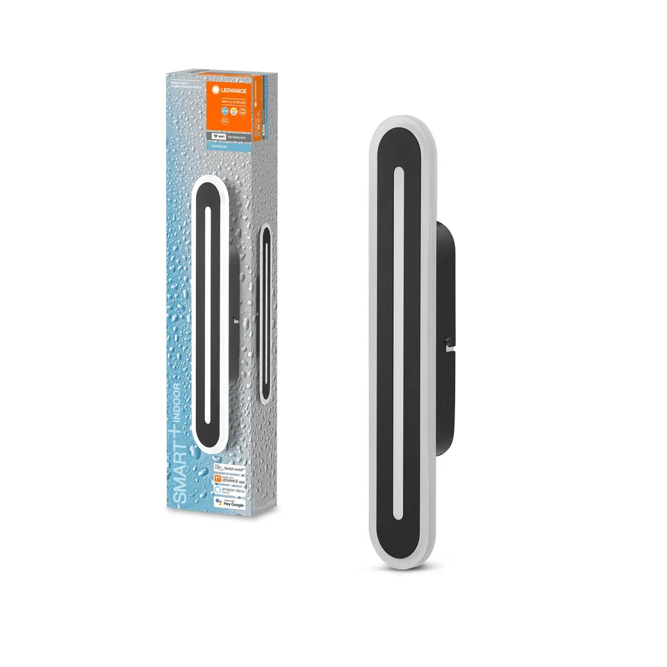 ledvance-smart-orbis-bath-badezimmerleuchte-wifi-schwarz-400x70mm-1600lm image 1