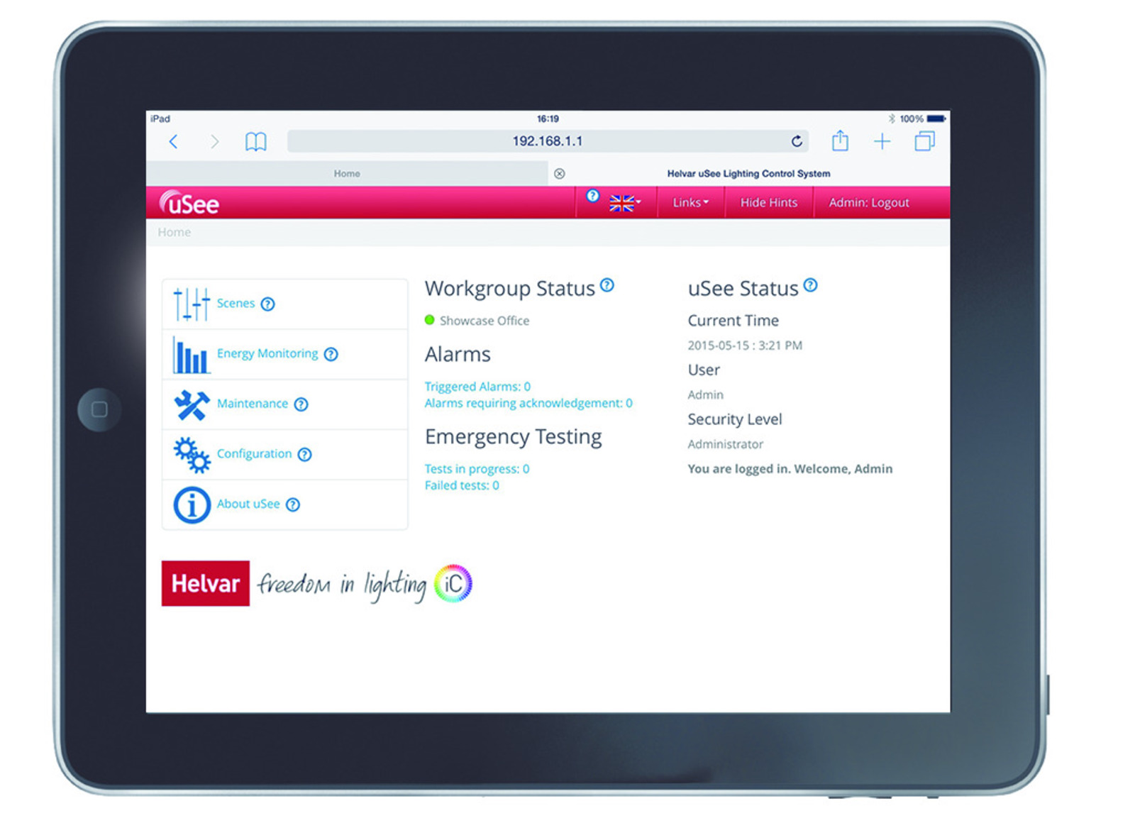 helvar-usee-visualisierungs-app-software image 1