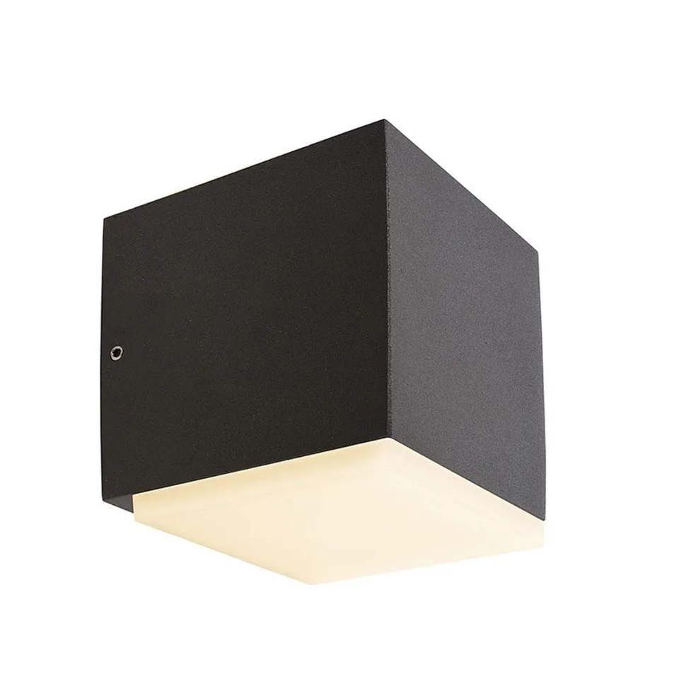 deko-light-ancha-i-731087-wandleuchte-dunkelgrau-alu-druckguss image 1