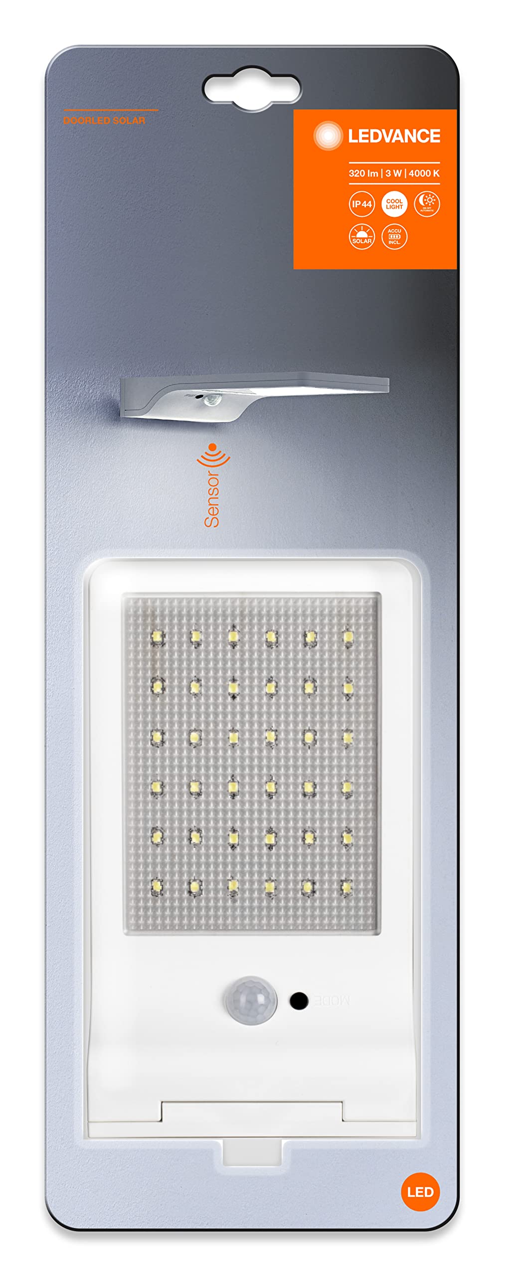 ledvance-doorled-solar-wandleuchte-mit-bewegungsmelder-kaltwei-wei-ip44 image 2