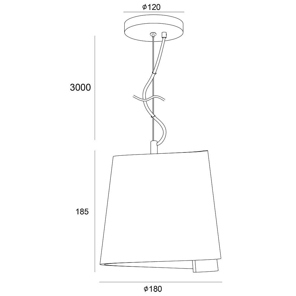 deko-light-twister-i-gips-pendelleuchte-e14-wei-mit-rotem-kabel image 2