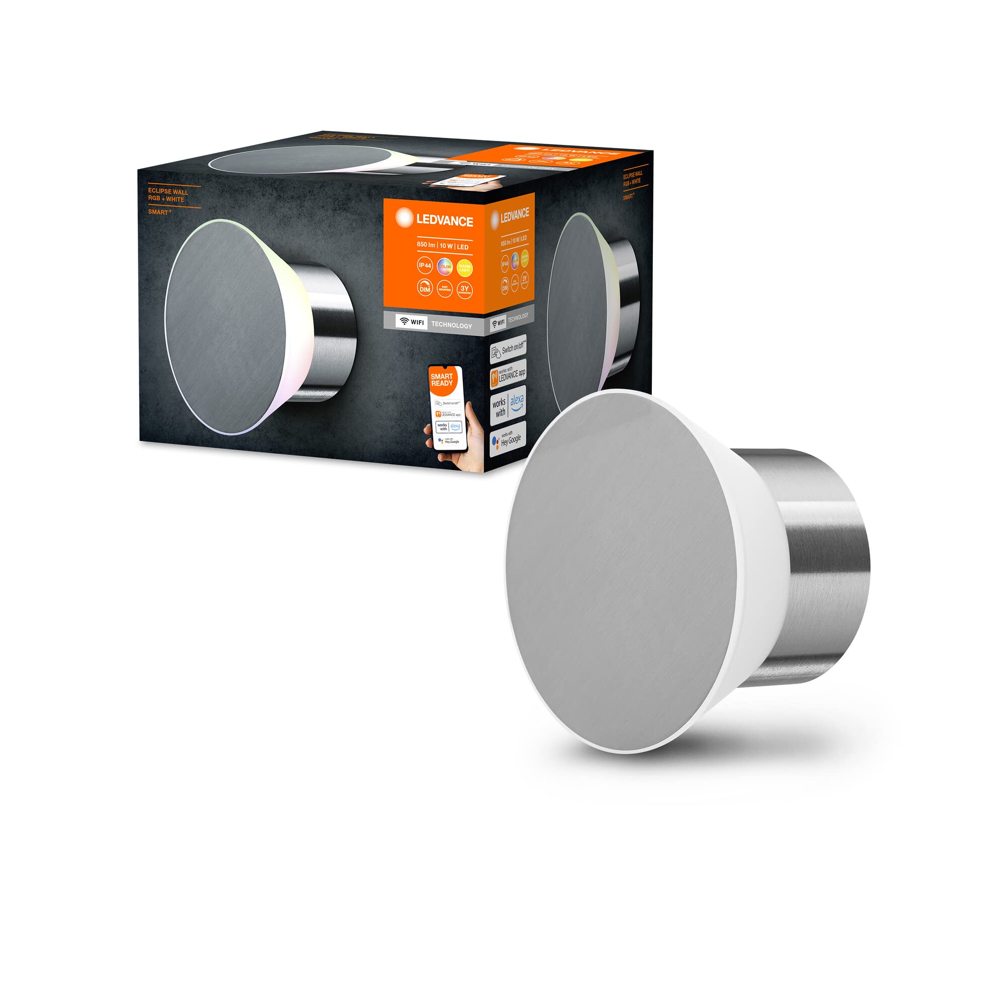 ledvance-smart-outdoor-wifi-wandleuchte-10w-850lm-grau-rgb image 1