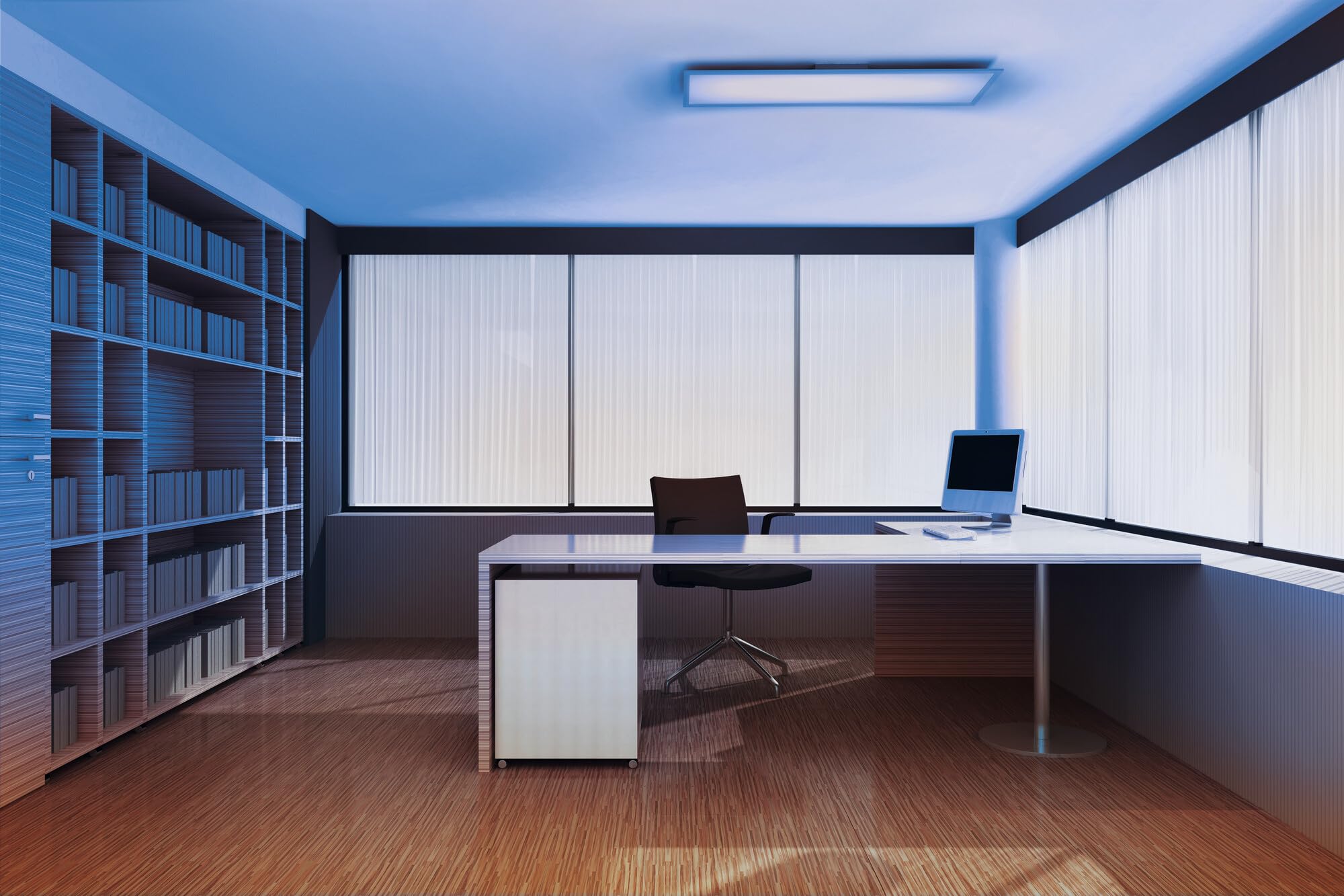 ledvance-smart-planon-wifi-led-deckenleuchte-60x60-cm-schwarz-rgb-dimmbar image 5