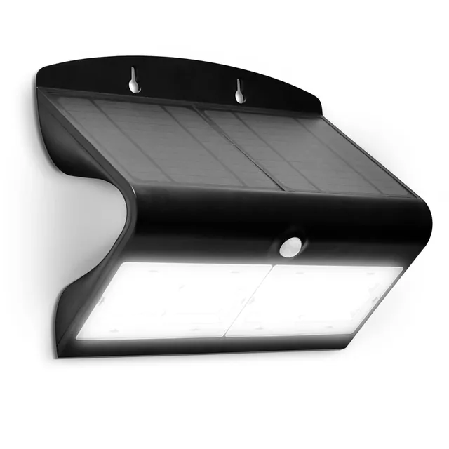 luceco-lexs80b40-solar-projektor-led-ip44-6-8w-schwarz image 1