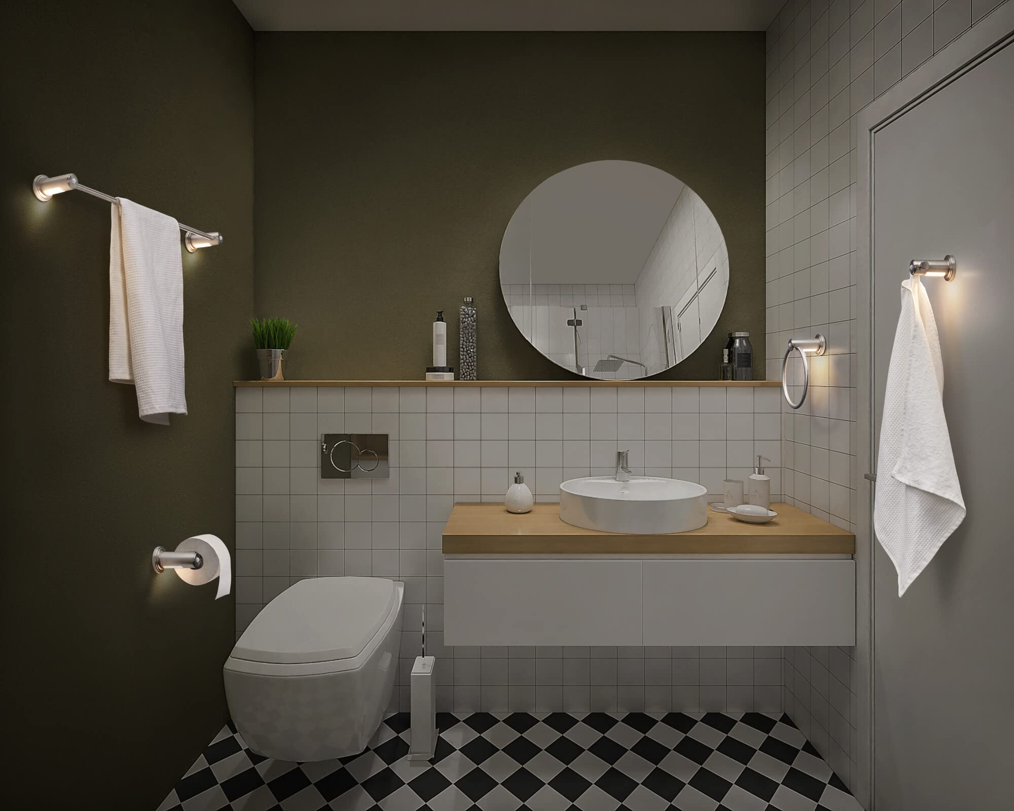 ledvance-bathroom-handtuchhalter-mit-led-nachtlicht-ip44 image 4