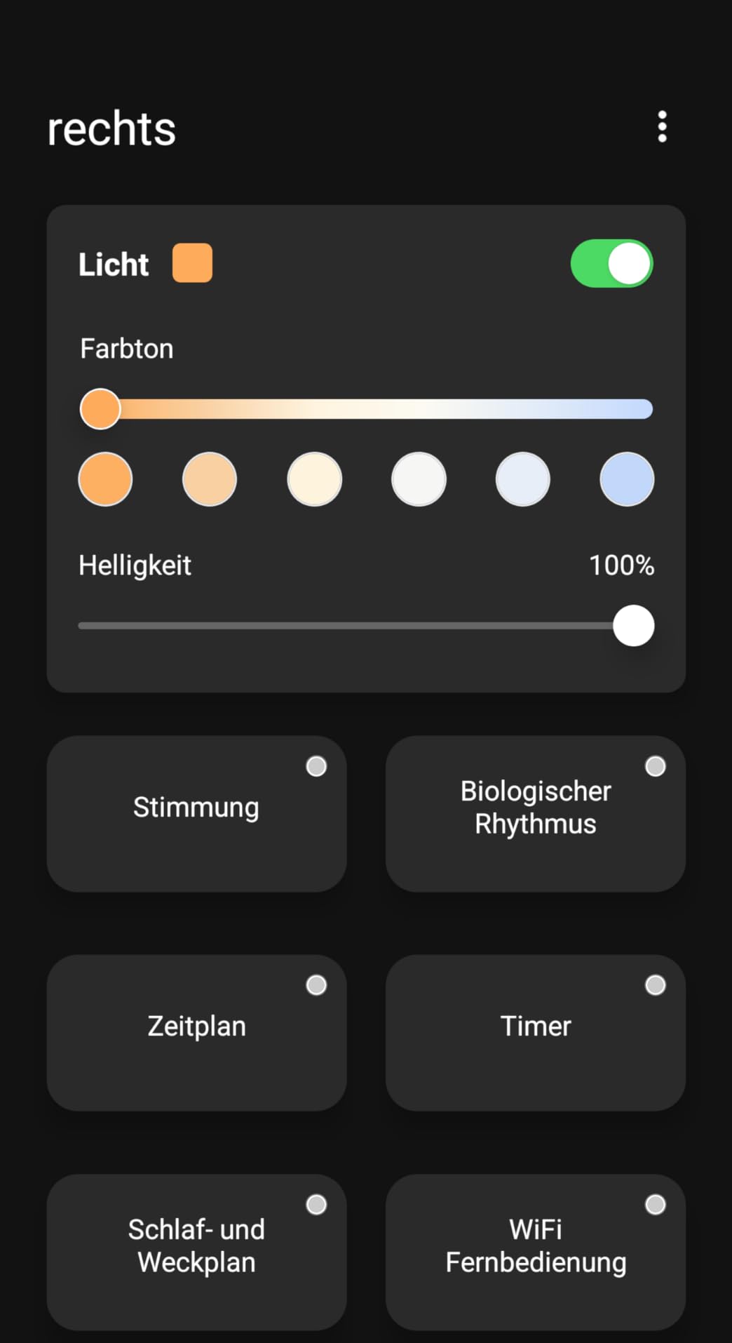 Sieht abends richtig edel aus