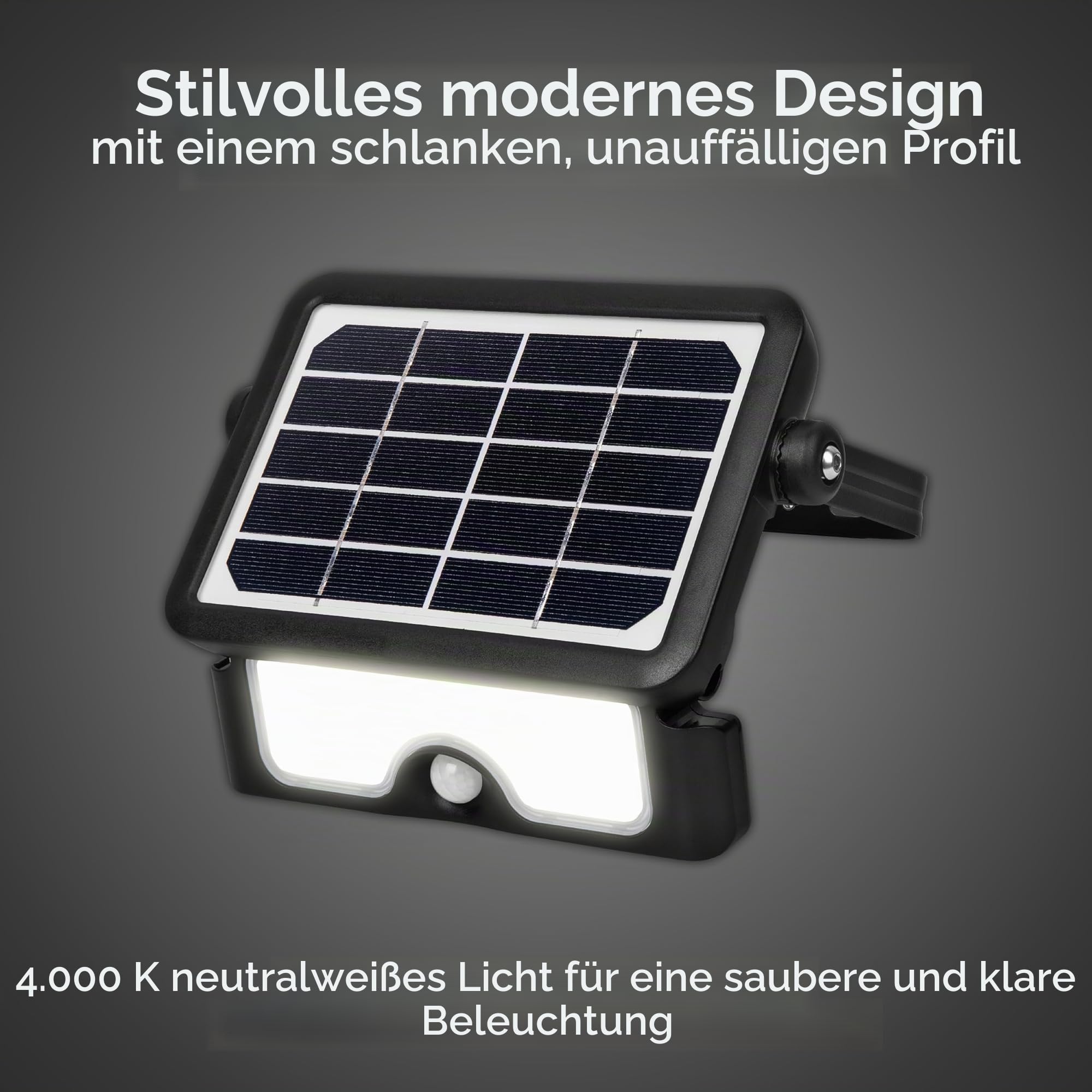 luceco-solar-led-flutlichtstrahler-5w-pir-ip65 image 2