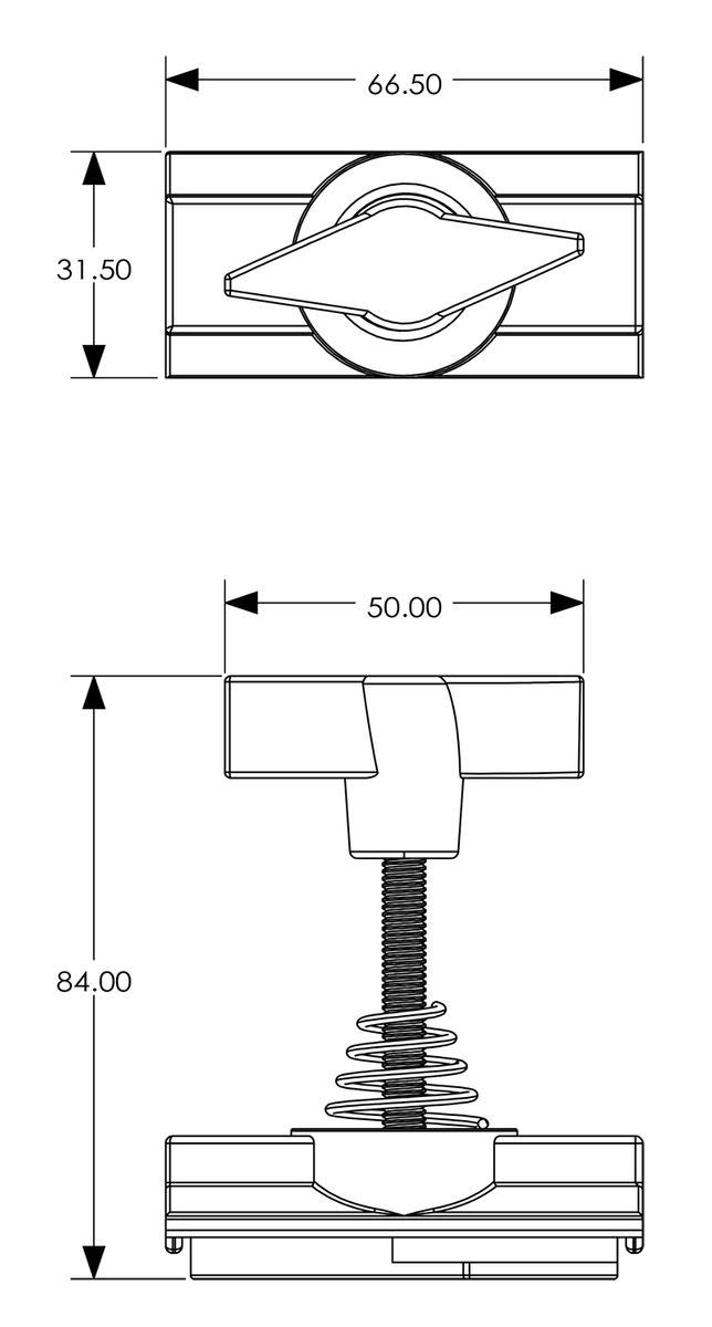 deko-light-d-line-montageadapter-f-r-zusatzkomponenten-max-10kg-grau image 2
