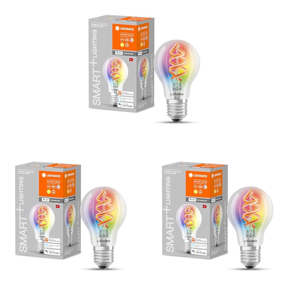 ledvance-smart-wifi-e27-led-lampe-classic-a-4-8w-rgbw-dimmbar image 8