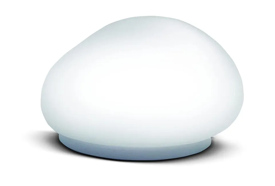luceco-solar-tischlicht-wei-glas-stein-ip44 image 1