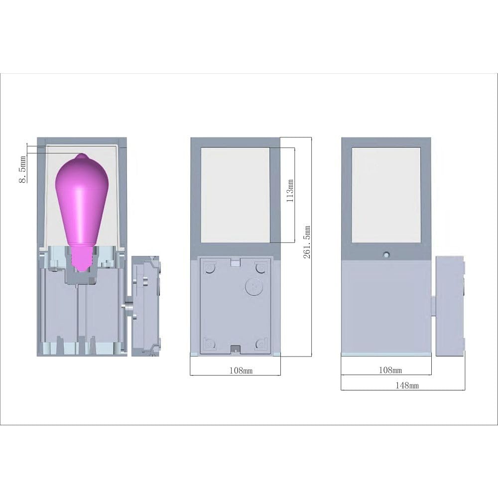 deko-light-facado-ii-wandaufbauleuchte-eckig-opal-grau-1x-e27-max-20-w image 4
