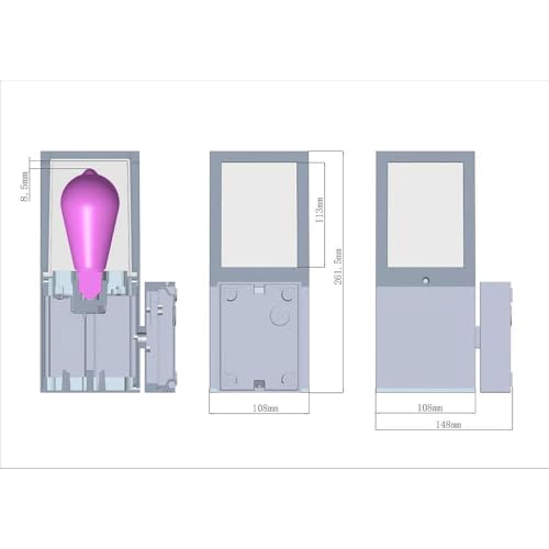 deko-light-facado-ii-wandaufbauleuchte-eckig-opal-grau-1x-e27-max-20-w image 8