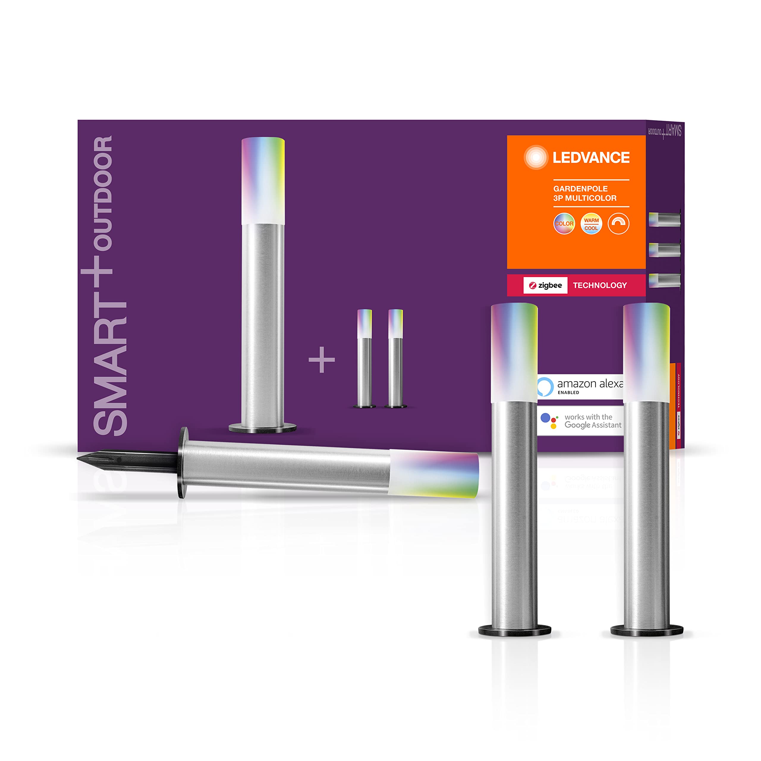 ledvance-smart-gardenpole-multicolour-led-gartenlampe-3-spots-zigbee image 5