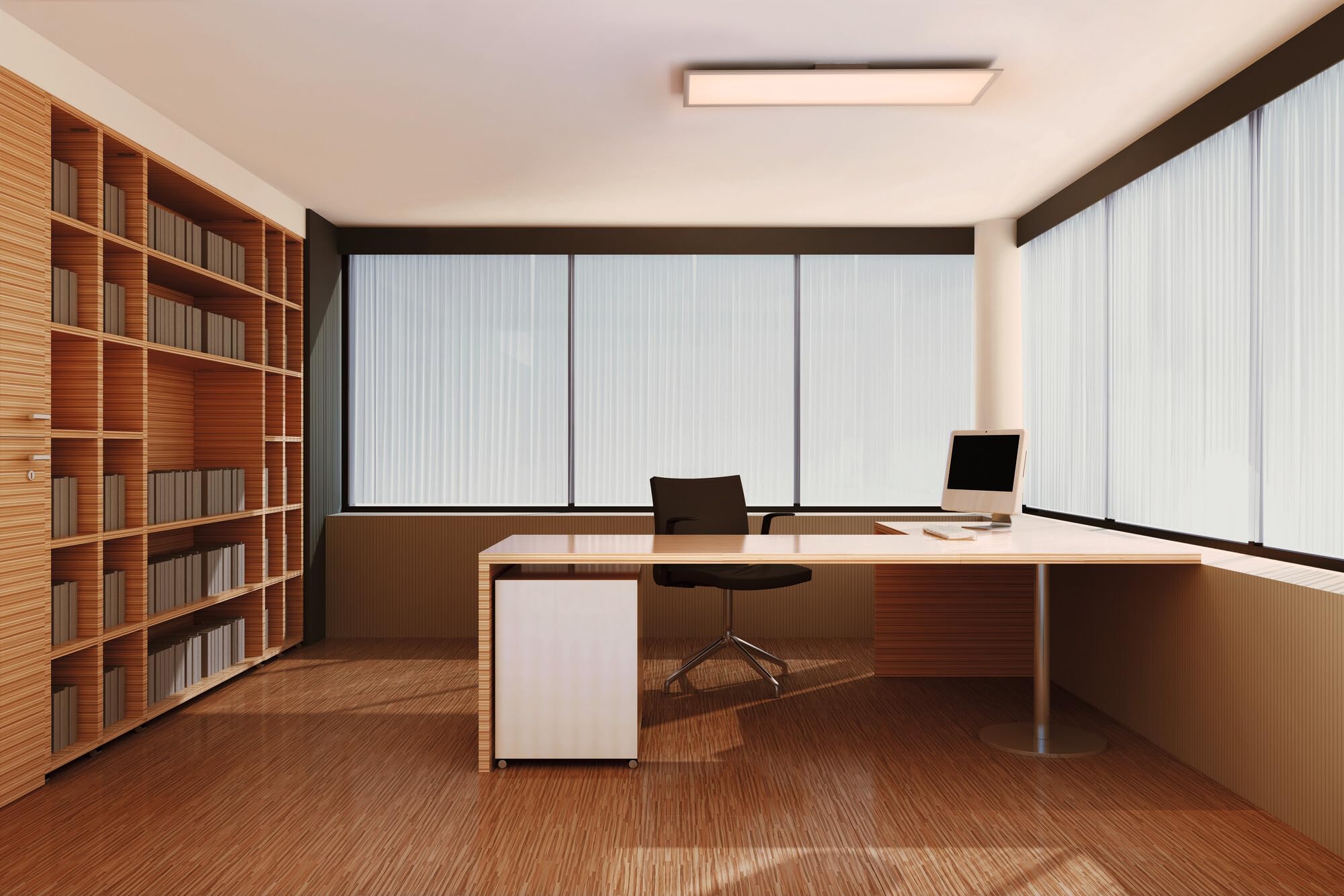 ledvance-smart-planon-wifi-led-deckenleuchte-60x60-cm-schwarz-rgb-dimmbar image 6