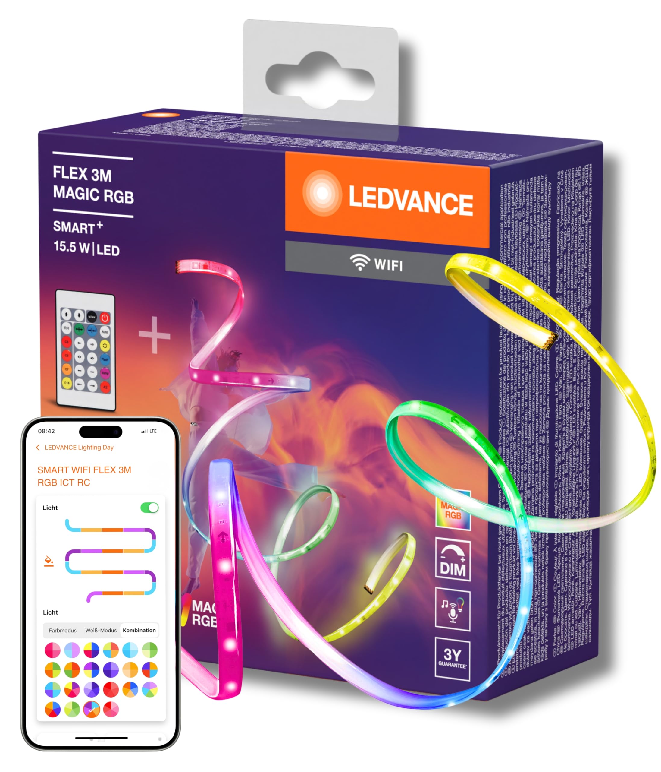 ledvance-smart-wifi-flex-led-streifen-3-m-magic-rgb-wei image 1