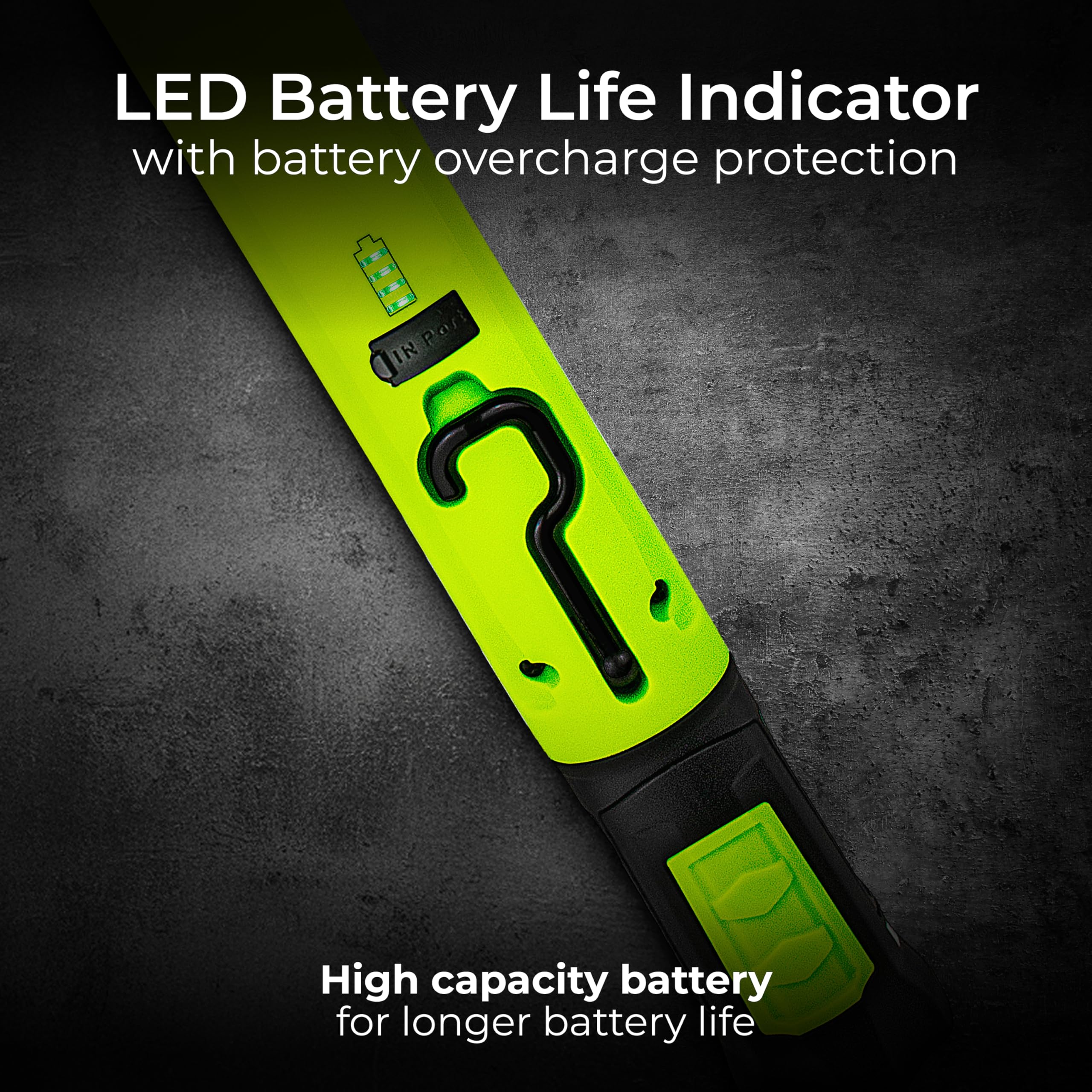 luceco-led-inspection-arbeitsleuchte-10w-wiederaufladbar-mit-magnet-haken-und-us image 5