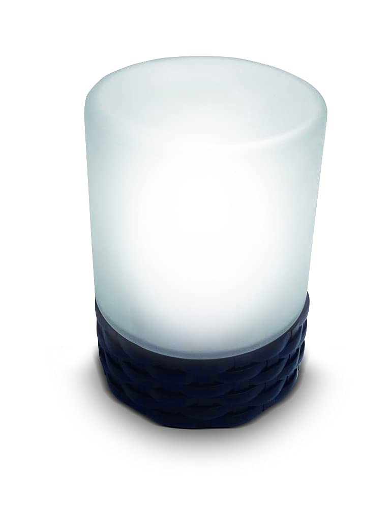 luceco-solar-table-light-tischleuchte-glas-schwarz-ip44 image 1