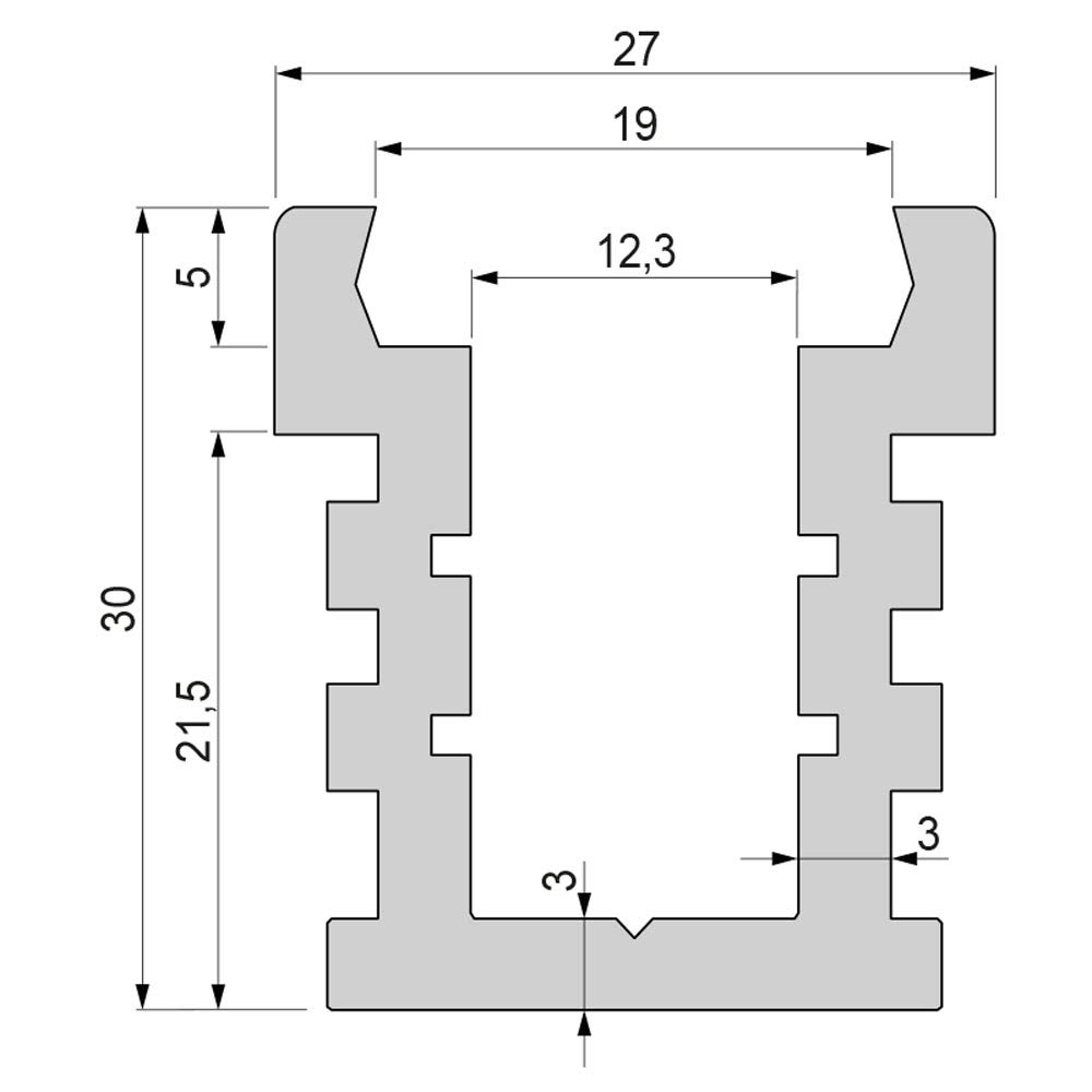 deko-light-reprofil-eu-01-12-ip-profil-u-hoch-befahrbar-silber-matt image 4