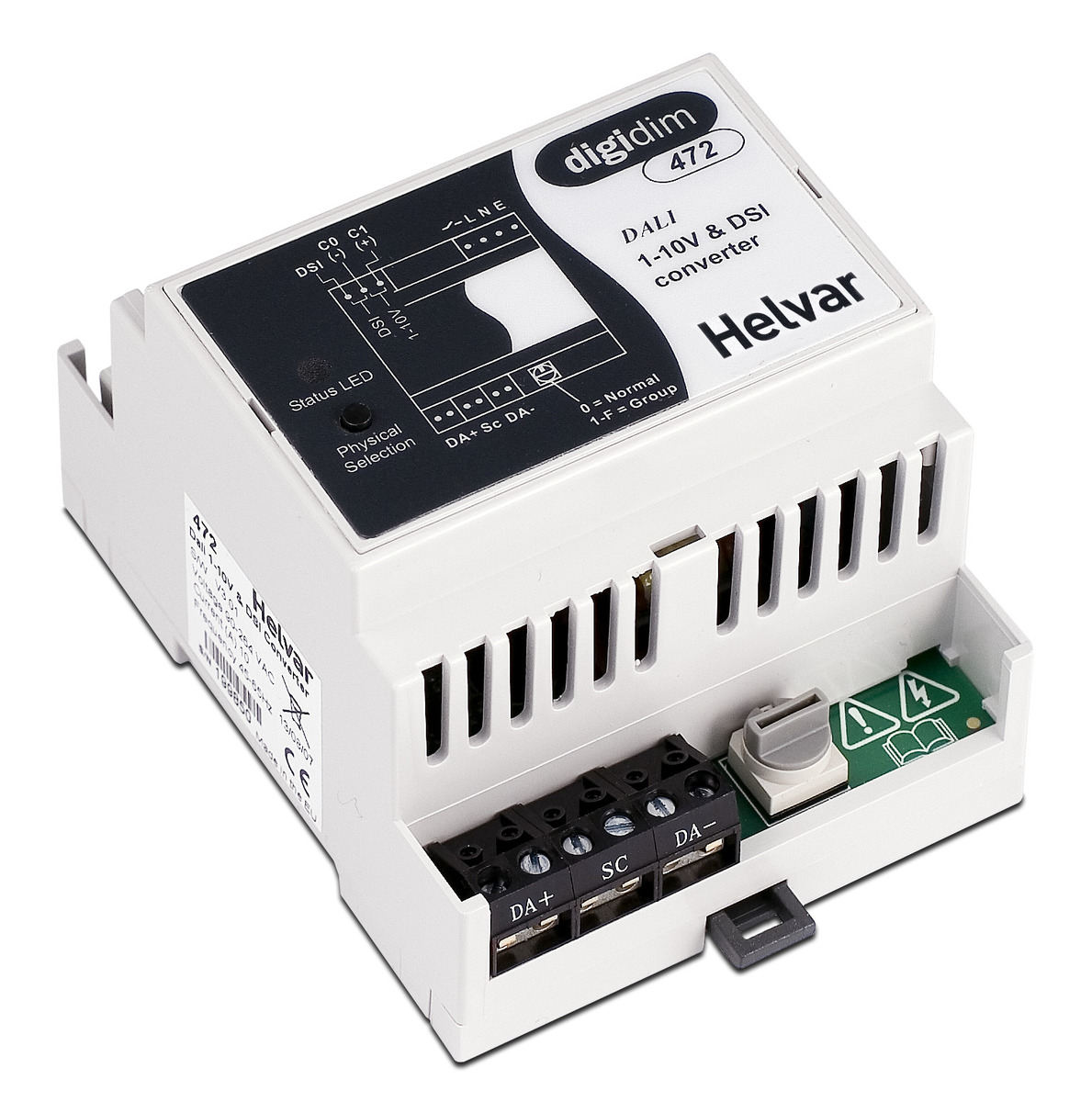 helvar-472-1-10v-dsi-converter-schnittstellen-konverter image 1