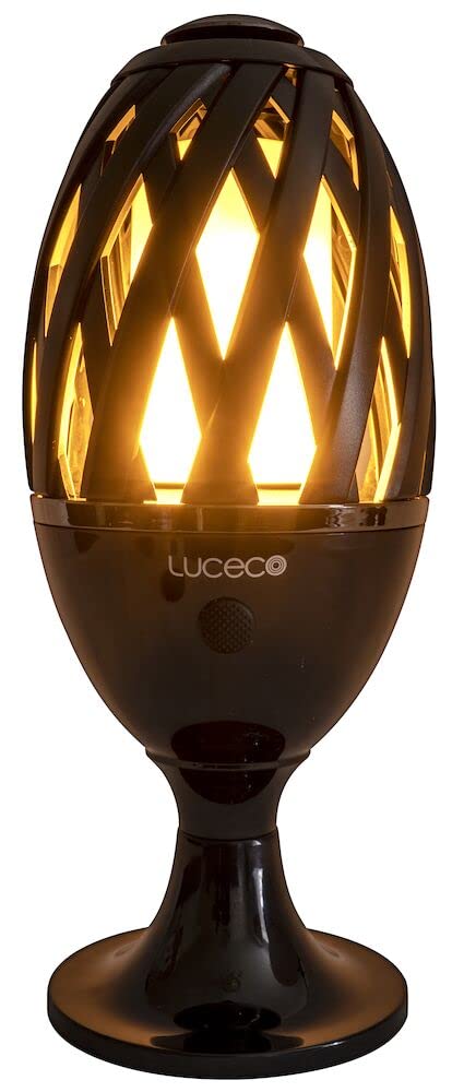 luceco-led-gartenfackel-mit-flammeneffekt-usb-ip65-schwarz image 3