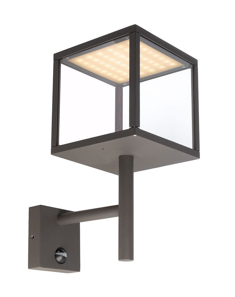 deko-light-lacertae-led-wandlampe-au-en-mit-bewegungsmelder-dunkelgrau image 1