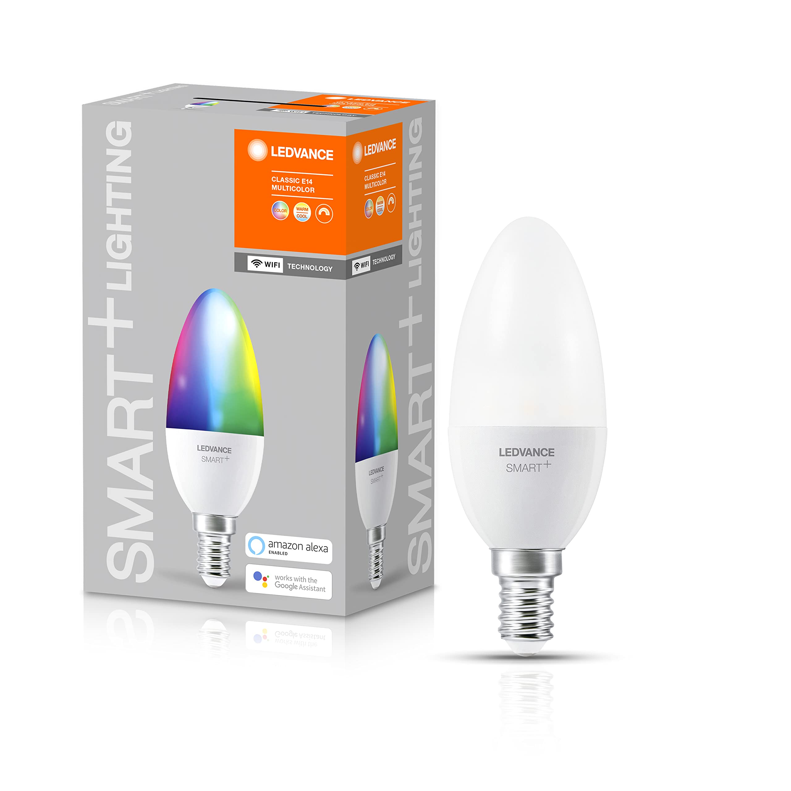 ledvance-smart-wifi-candle-multicolour-led-lampe-e14-dimmbar-rgb image 5