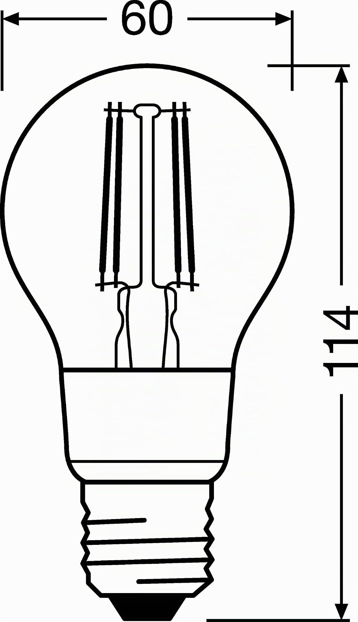 ledvance-smart-filament-classic-a-e27-6w-2400k-dimmbar-4er-pack image 2