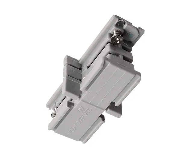 deko-light-d-line-mechanischer-verbinder-3-phasen-schienensystem-grau image 1