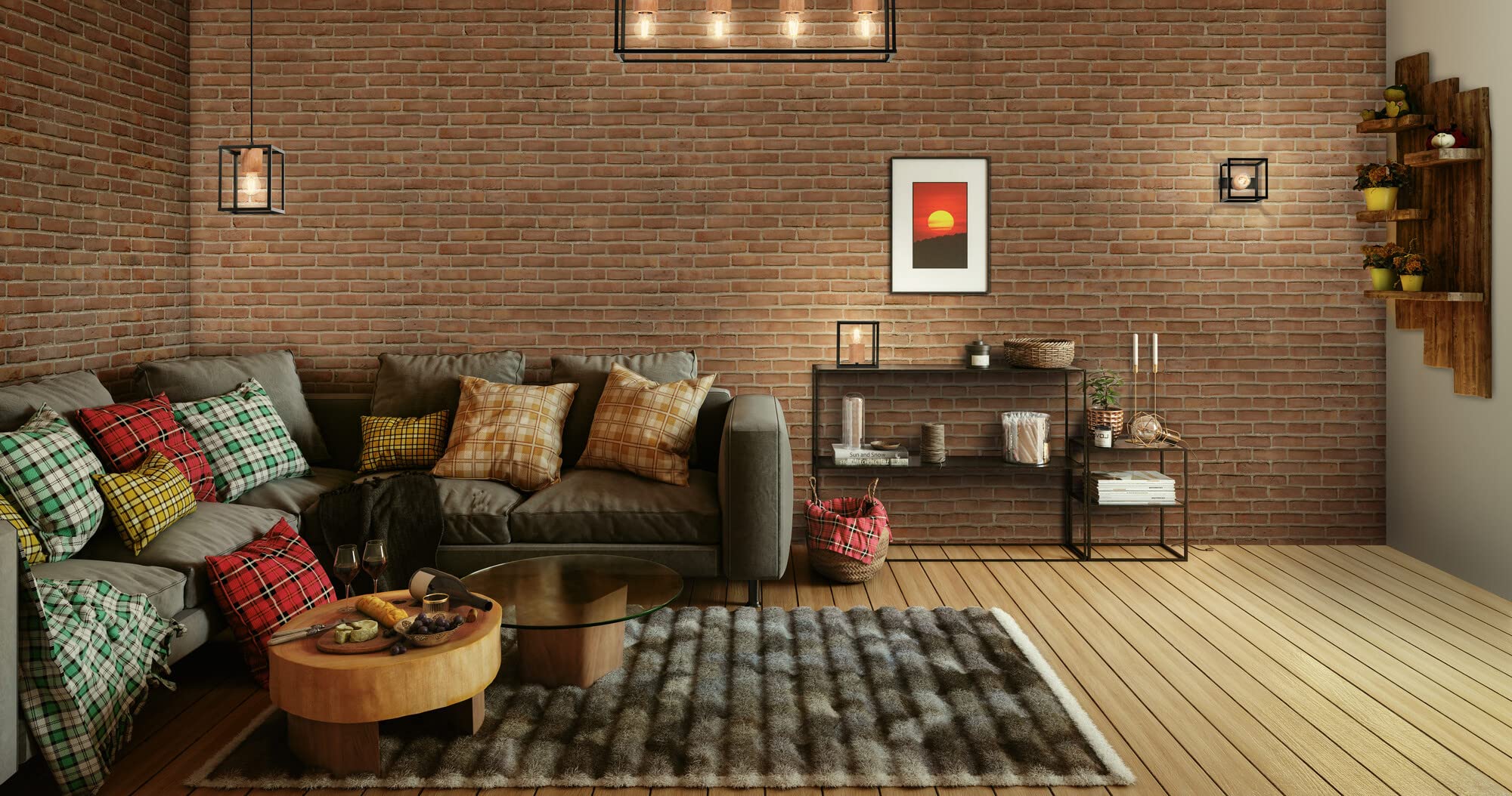 ledvance-decor-nairobi-tischleuchte-schwarz-e27-metall-holz image 2