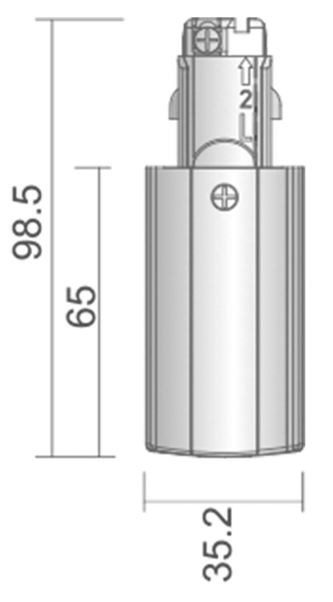 deko-light-d-line-einspeiser-links-230v-schwarz-zubeh-r-3-phasen-schiene image 2