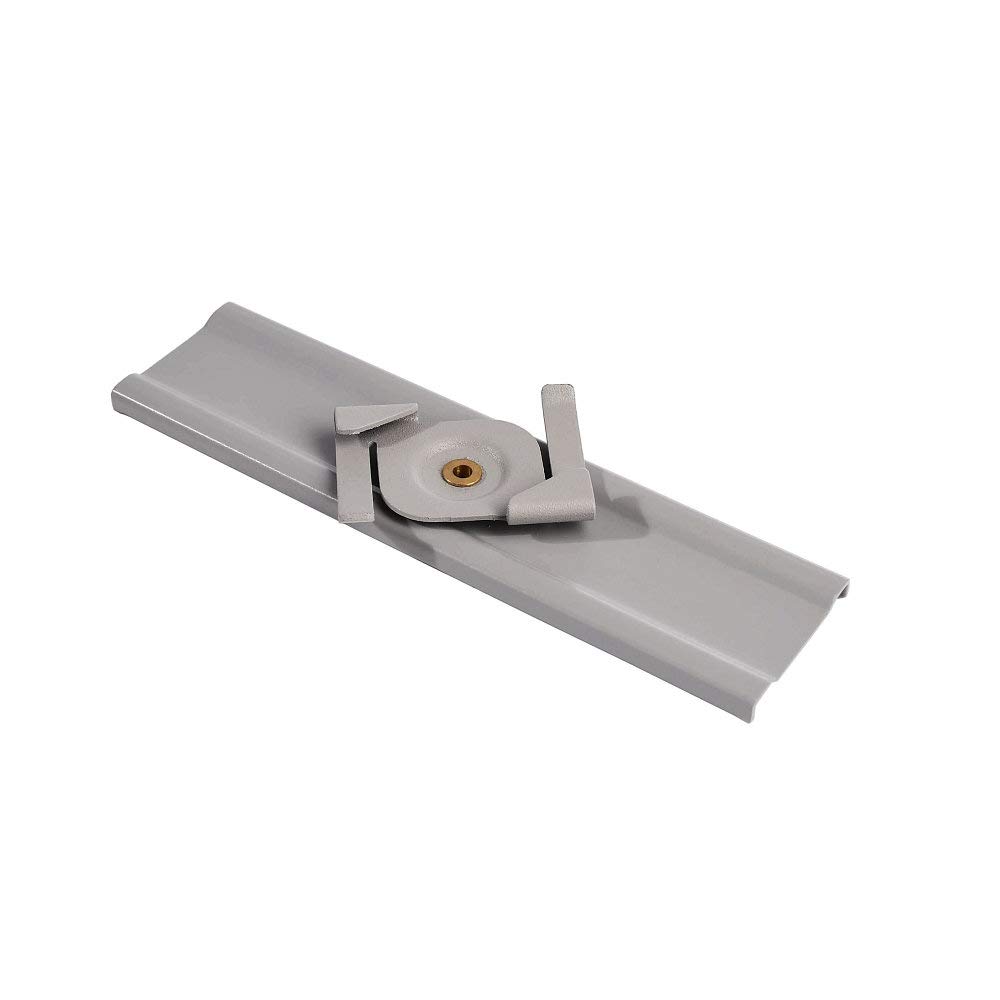 deko-light-d-line-rasterdecken-schnellmontageklammer-grau-metall image 1