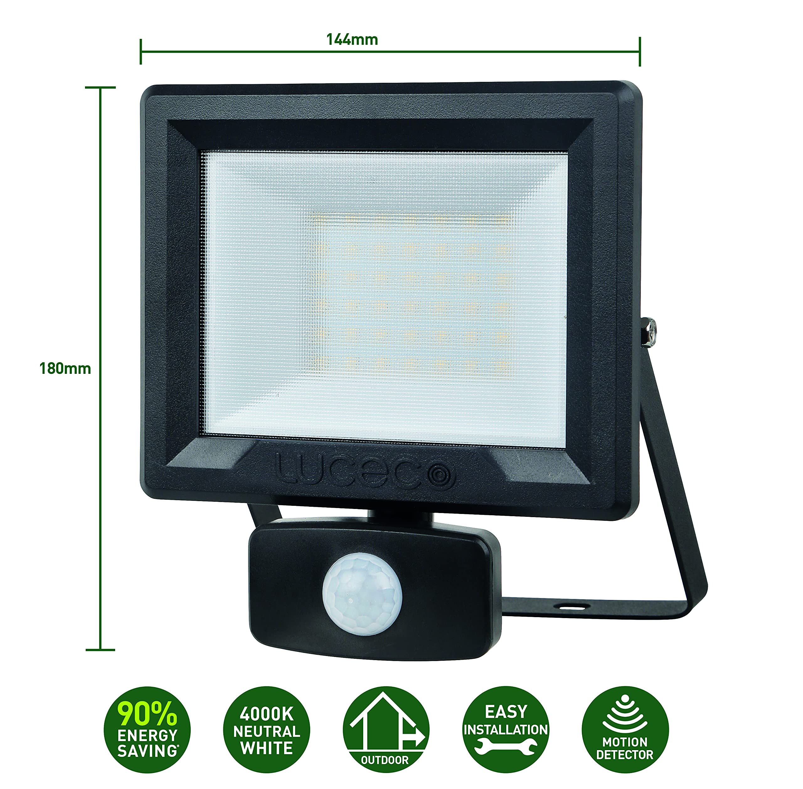 luceco-eco-led-au-enstrahler-30w-2400lm-mit-bewegungsmelder-ip65 image 3