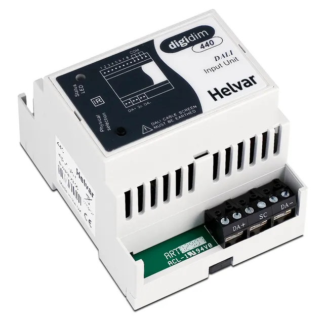 helvar-440-input-unit-dali-eingabemodul-f-r-taster-und-schalter image 1