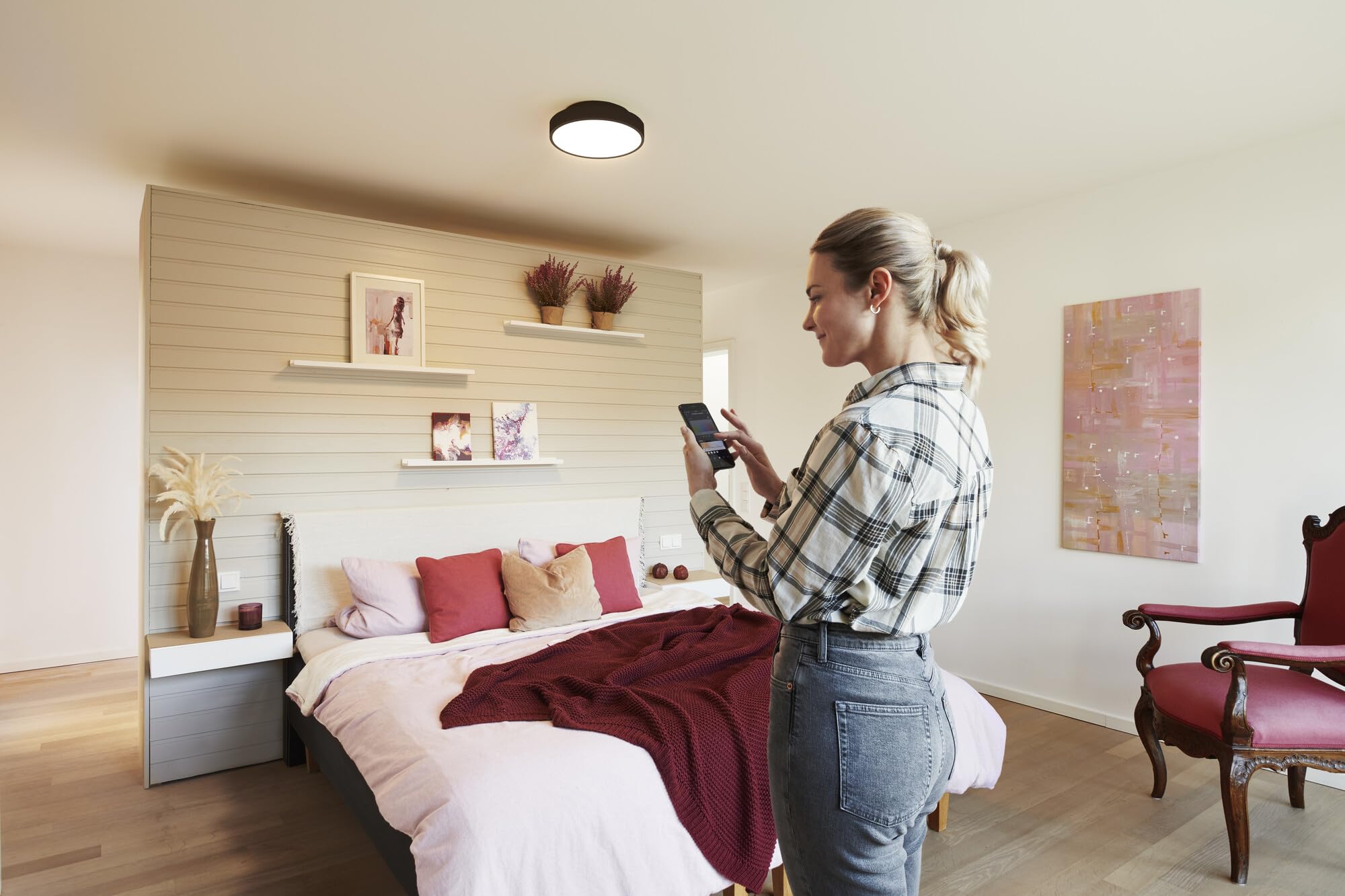 ledvance-smart-decorative-ceiling-backlight-wifi-deckenleuchte-28w-rgbtw-3000-65 image 5
