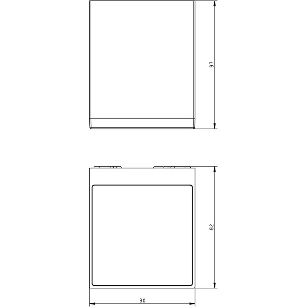 deko-light-ancha-i-731087-wandleuchte-dunkelgrau-alu-druckguss image 2