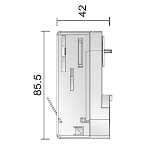 deko-light-d-line-3-phasen-adapter-f-r-leuchtenmontage-10a-grau image 6