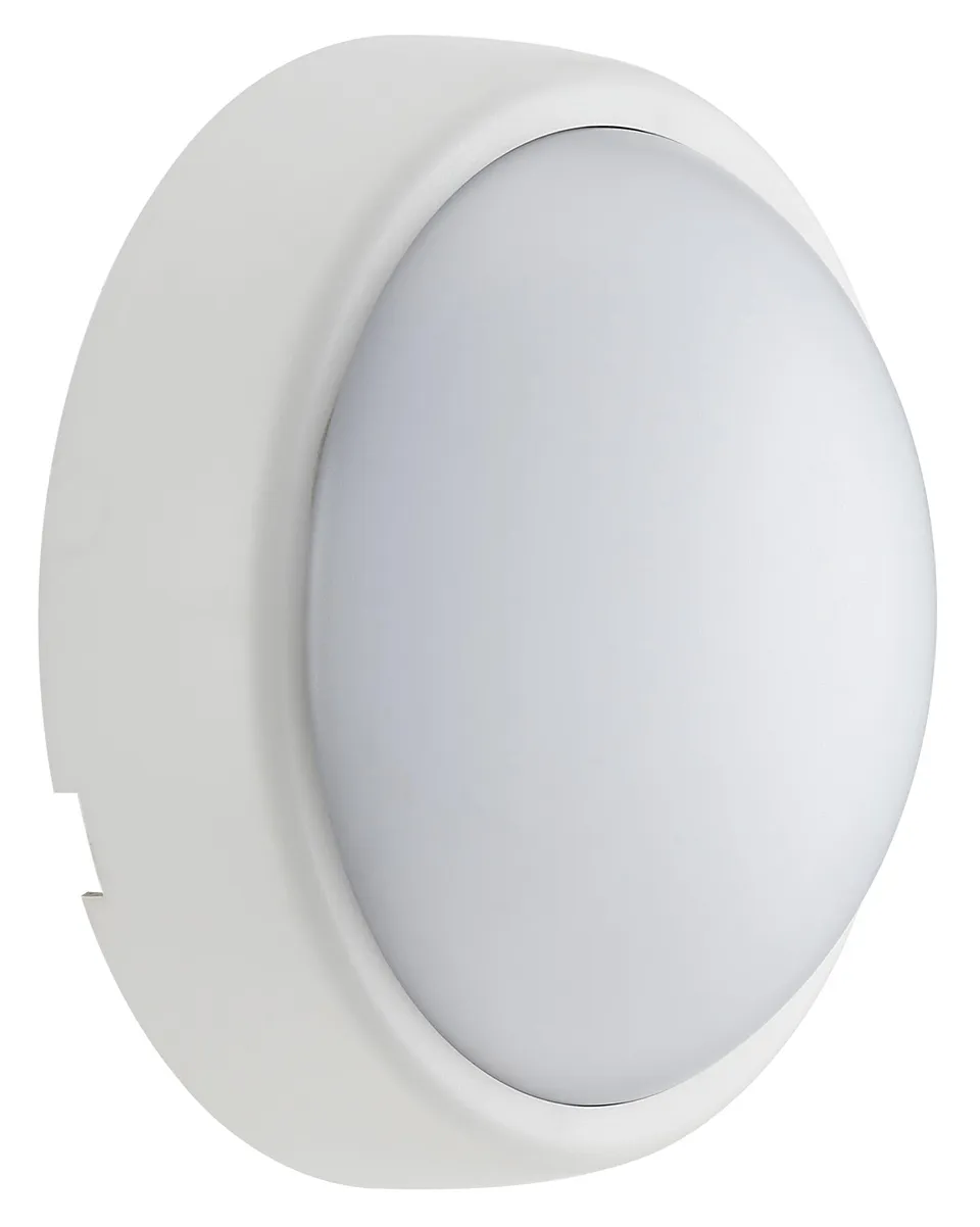 luceco-led-eco-mini-schottlicht-rund-16cm-5-5w-schwarz-wei image 1