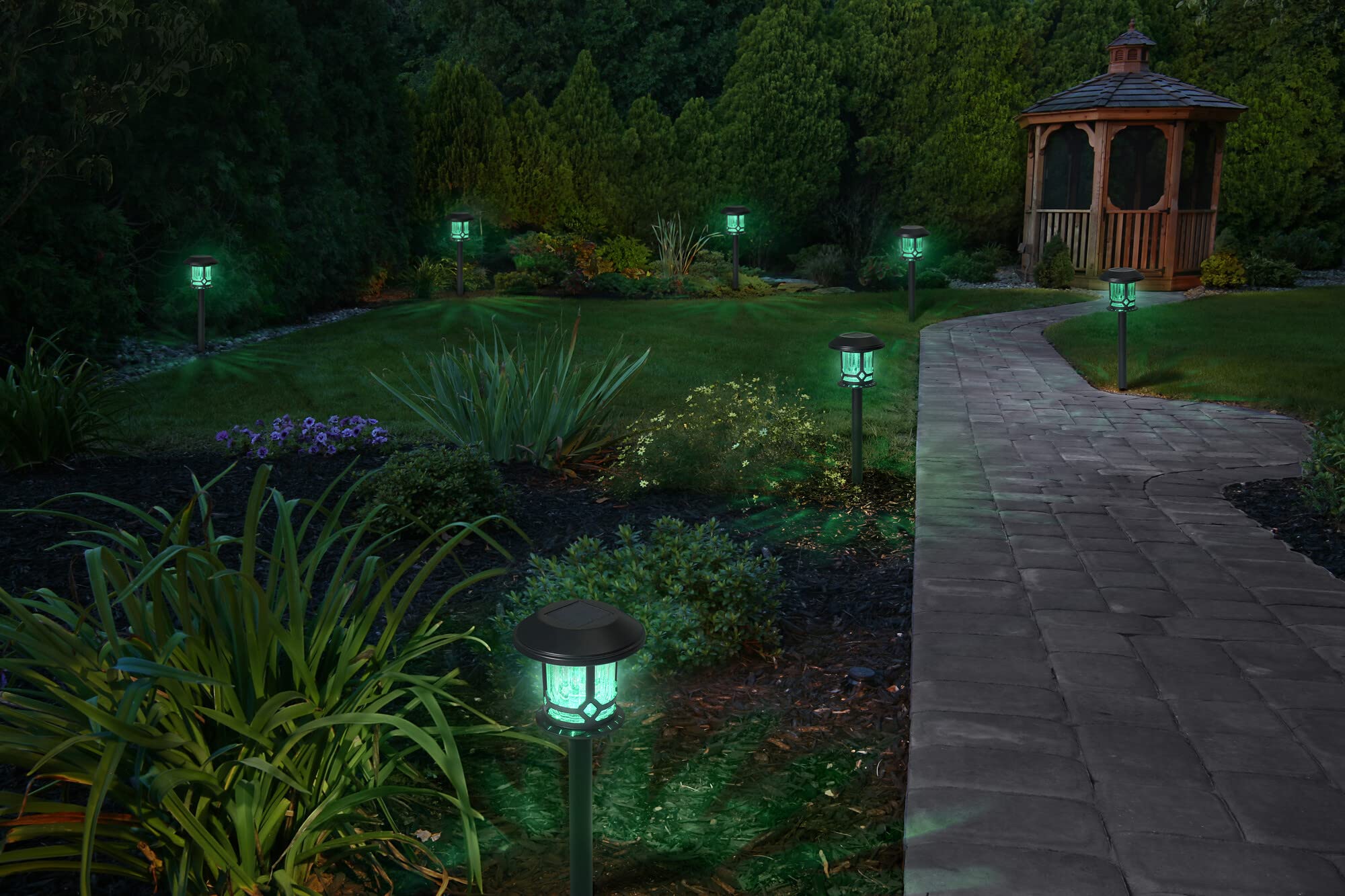 ledvance-smart-outdoor-solar-gartenspie-path-bluetooth-wei-rgb-ip44-schwarz image 4