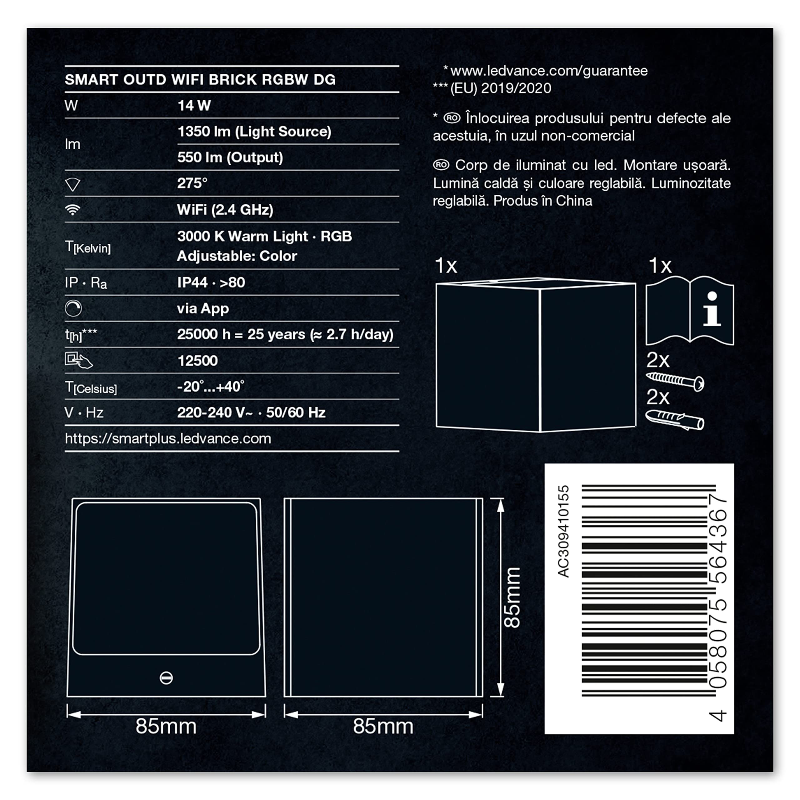 ledvance-smart-brick-rgbw-led-au-enwandleuchte-14w-ip44 image 7