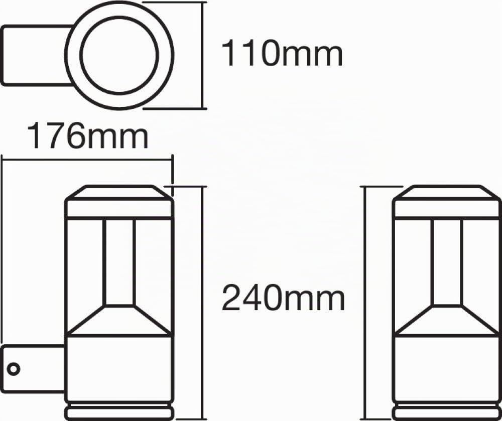 ledvance-smart-bt-modern-lantern-multicolour-led-wandleuchte-rgb image 3