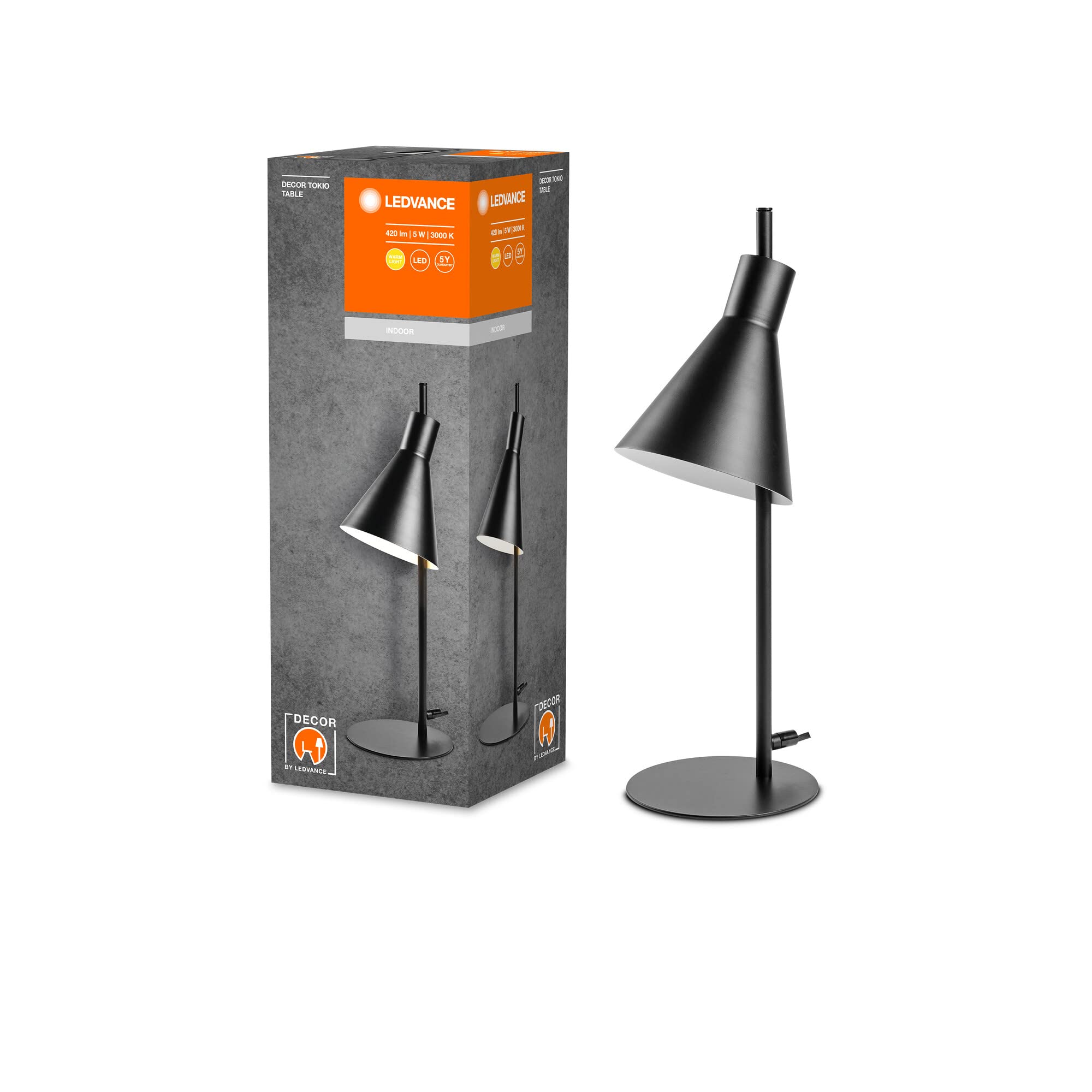 ledvance-decor-tokio-wall-led-wandleuchte-5w-schwarz image 1