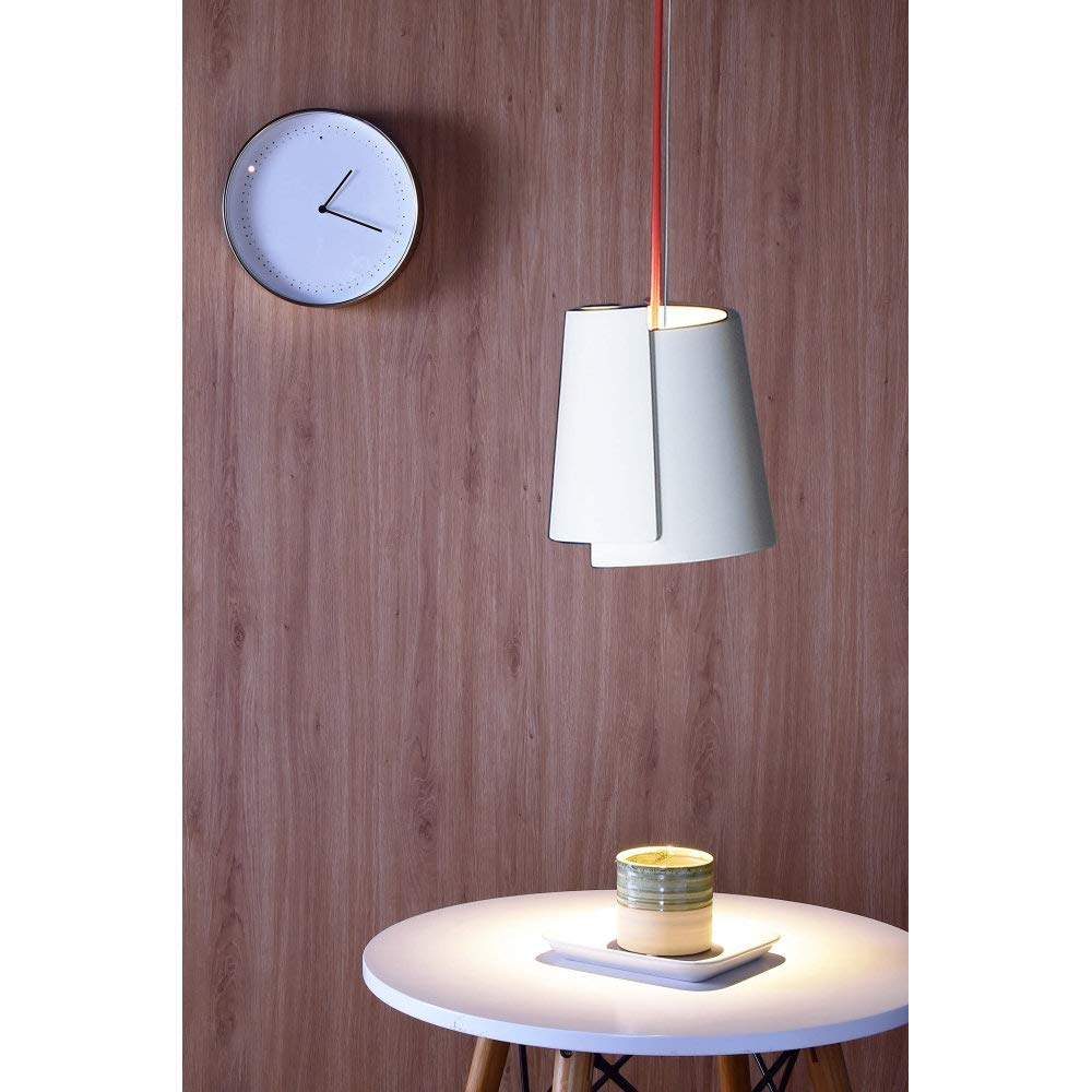 deko-light-twister-i-gips-pendelleuchte-e14-wei-mit-rotem-kabel image 3