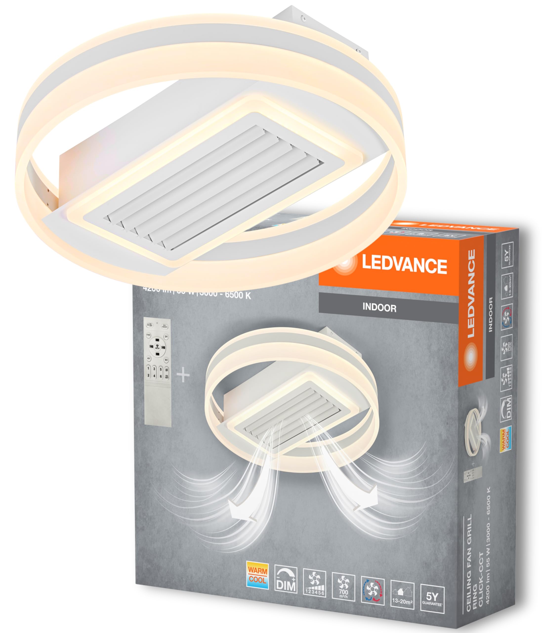 ledvance-smart-wifi-deckenventilator-leuchte-mit-fernbedienung-rgb image 7
