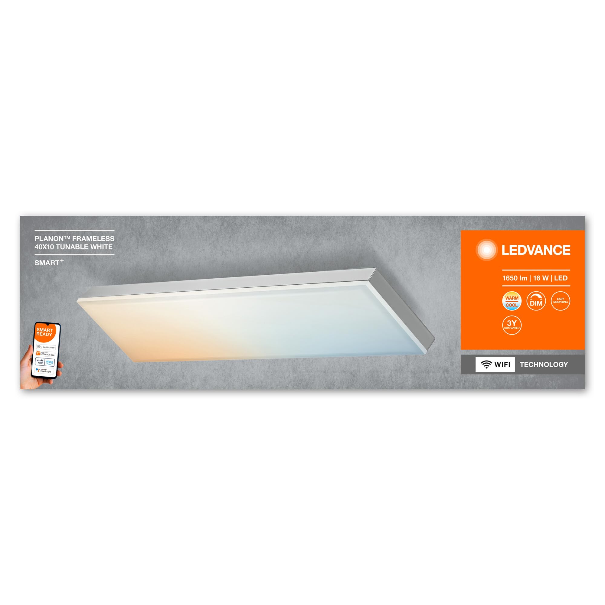 ledvance-smart-wifi-planon-frameless-deckenpanel-400x100mm-3000-6500k image 8